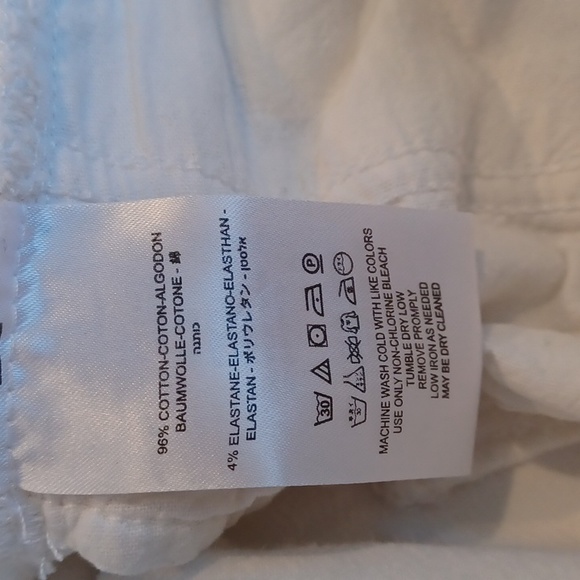 We The Free White Floral Cutout Jeans Women's 28 - Picture 13 of 13